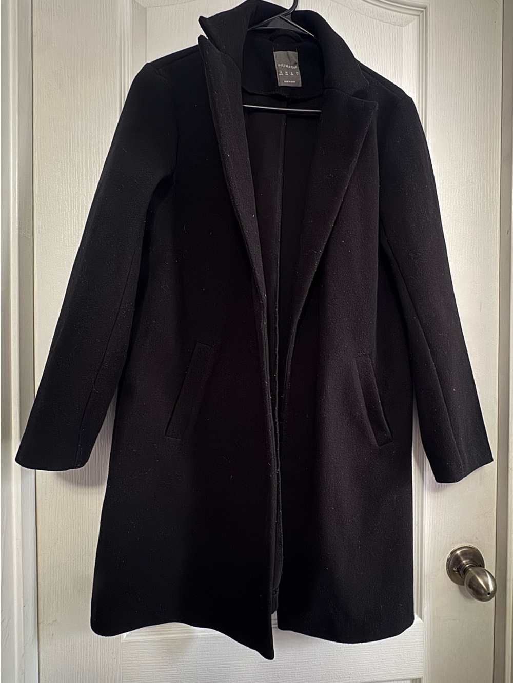 Primark Black Women's Pea Coat